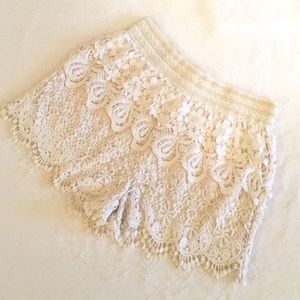 Miami Layered Lace Shorts